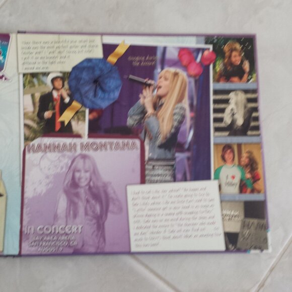 Hannah Montana hardback book and game - Picture 6 of 9